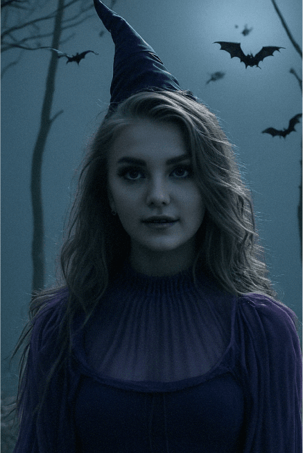 Halloween filter example 3