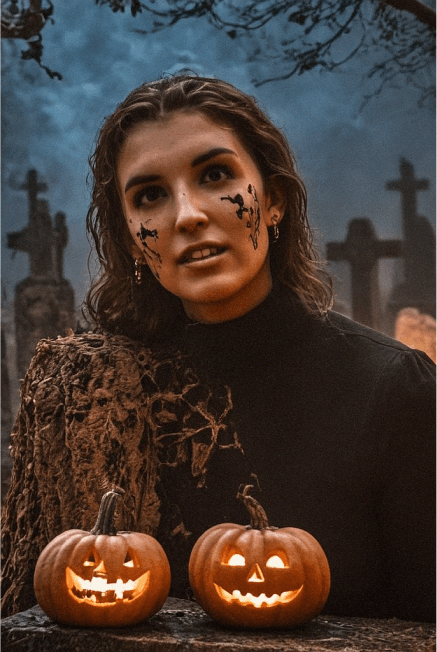 Halloween filter example 8